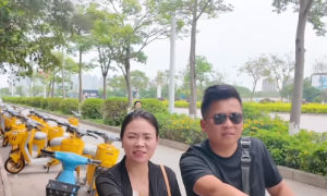 网红镜头下的钦州： 美景与乱象并存，共享单车无序停放引市民担忧